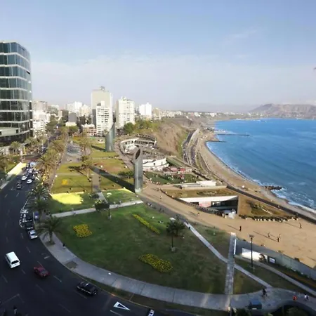Oceanfront Miraflores Larcomar next to Marriott Lima Exterior foto